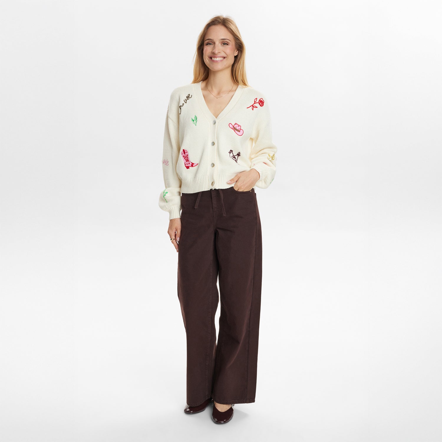 Nuwally Cardigan - Pristine