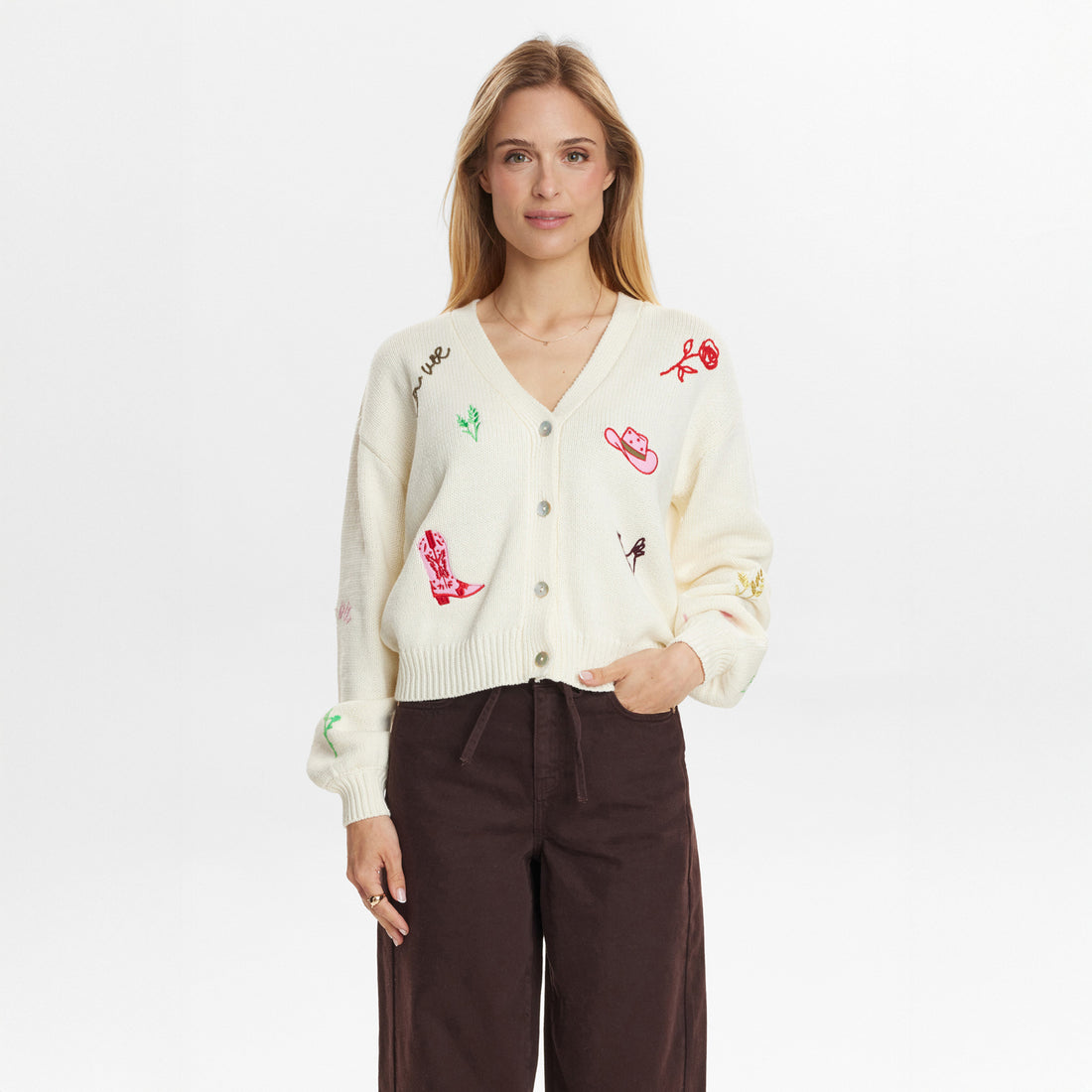 Nuwally Cardigan - Pristine