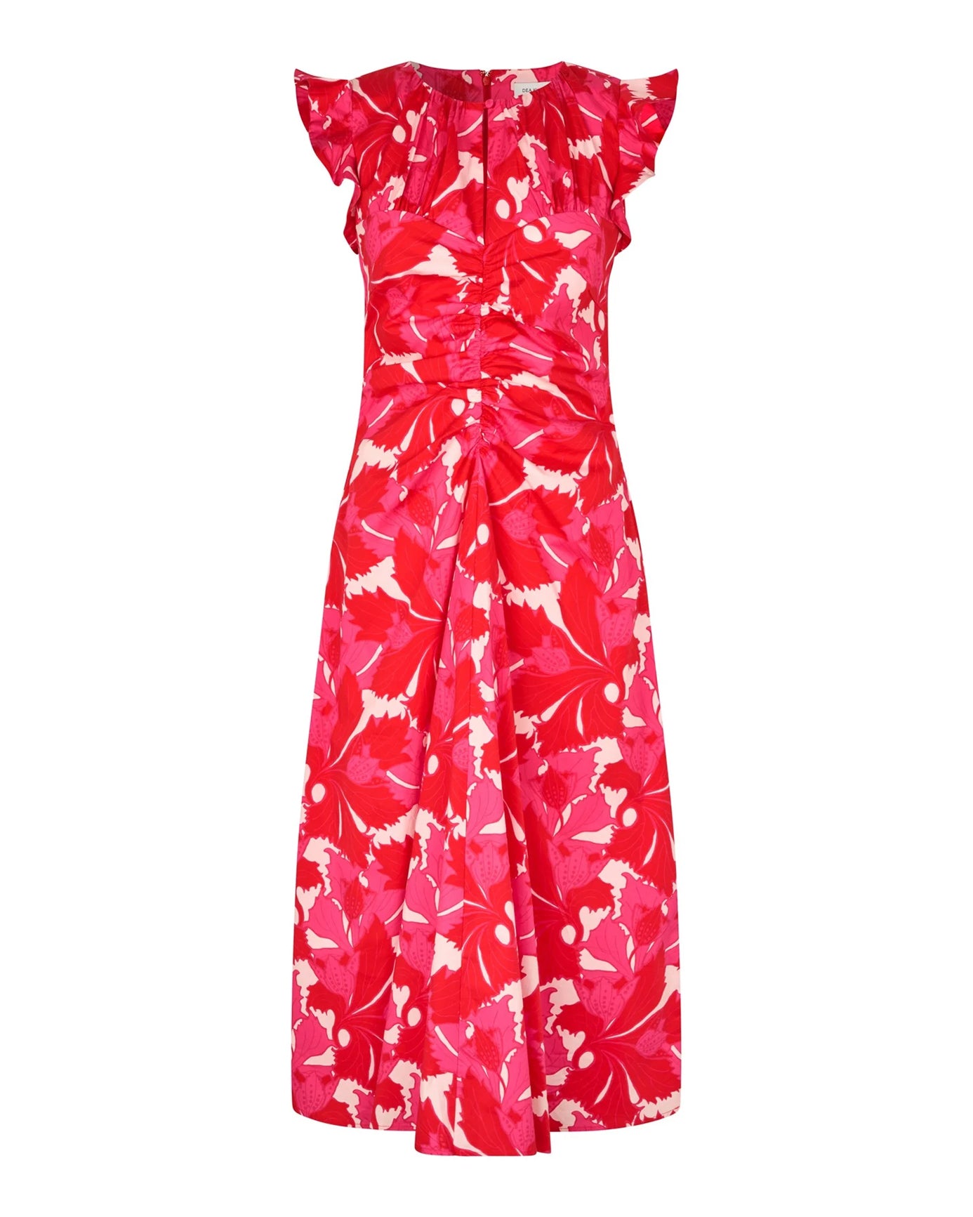 Ofelia Dress With Gathering - Hazel Berry