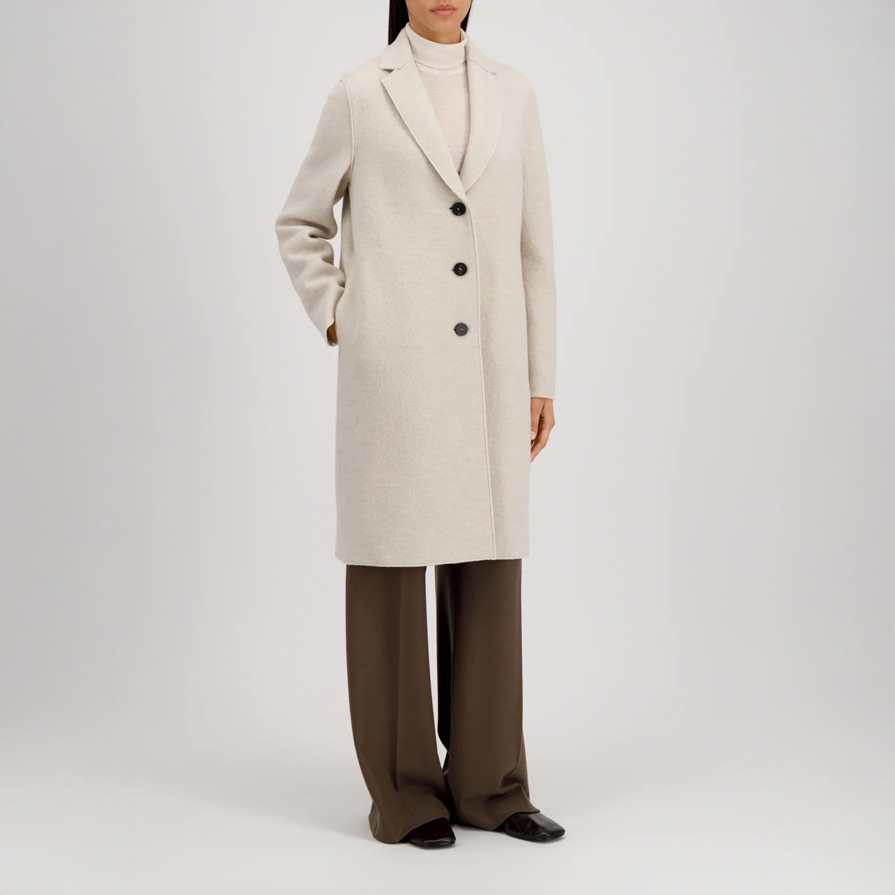 Overcoat - Oat Melange