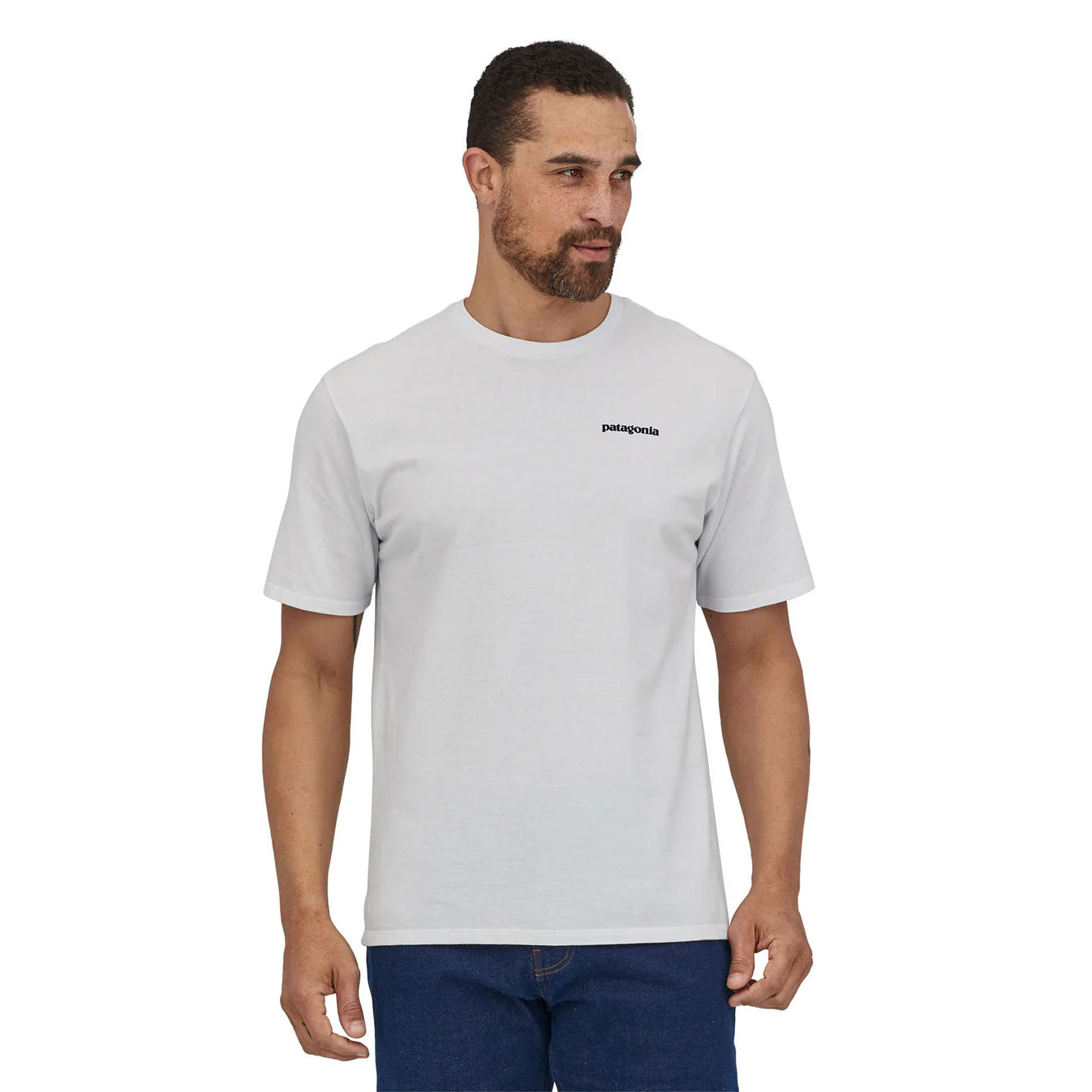P-6 Logo Responsibili-Tee Mens - White