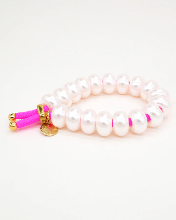 Pearl Pink Combo Bobble Bangle - Pearl Pink