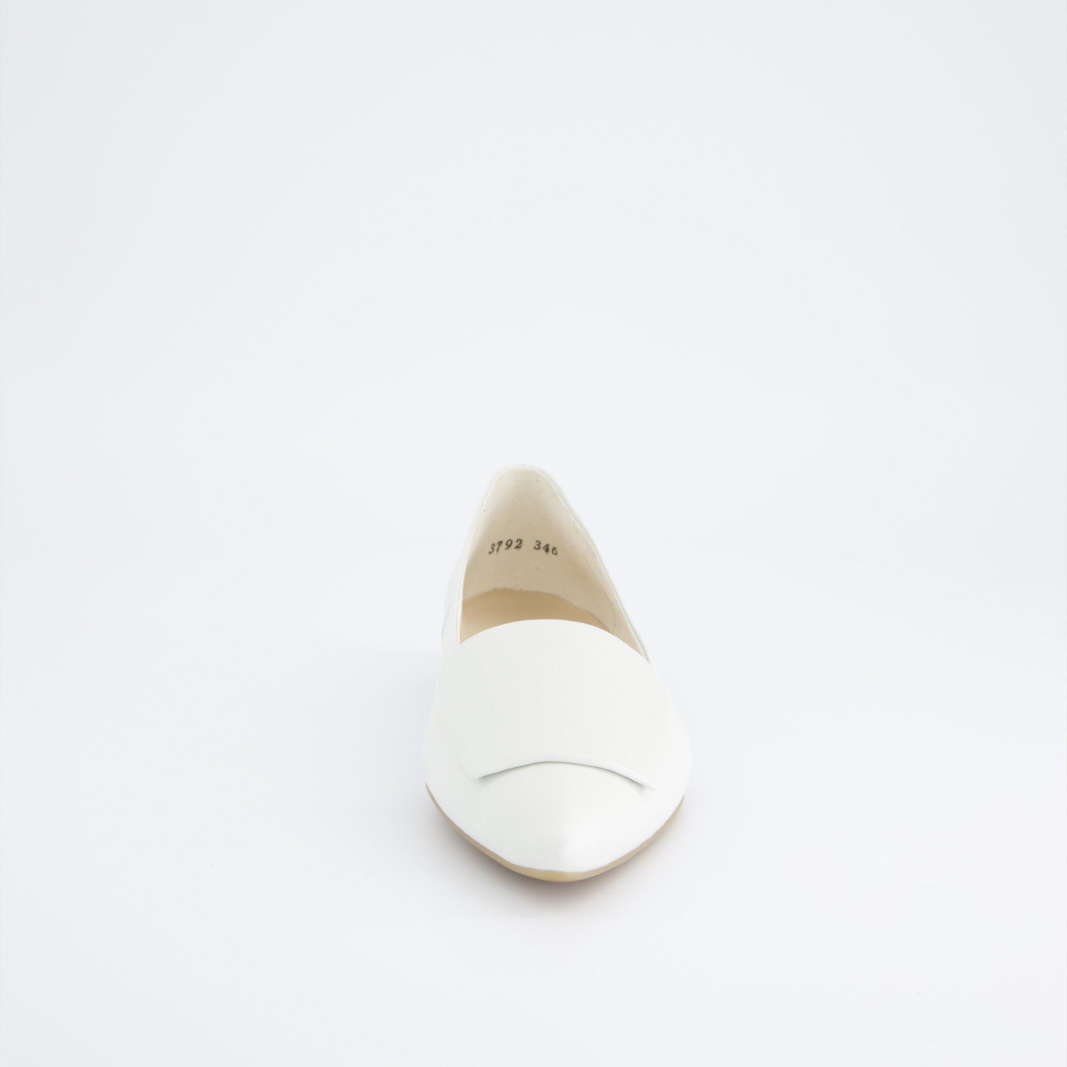 Pointed Slip On - Ivory
