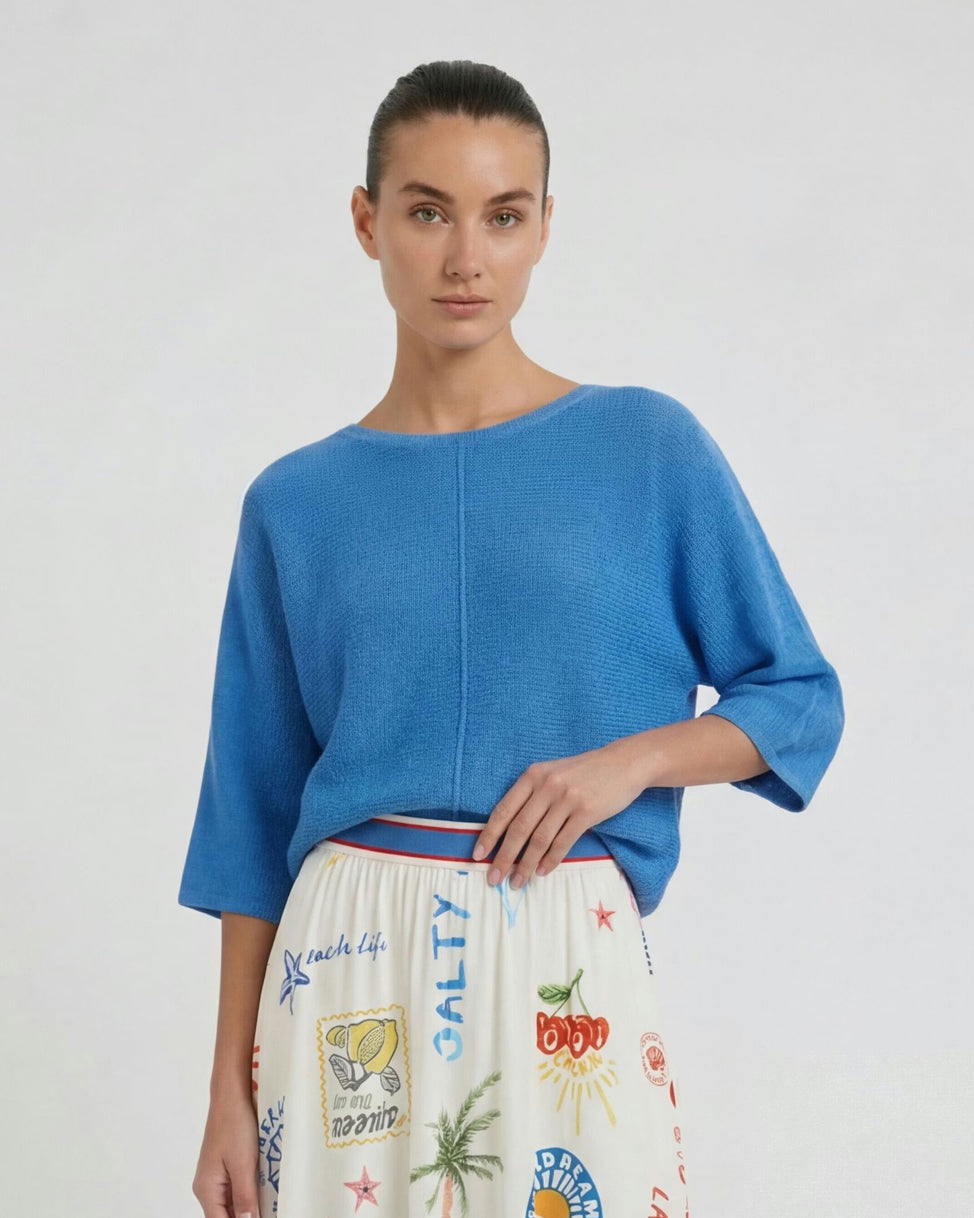 Tape Yarn Jumper - Marina