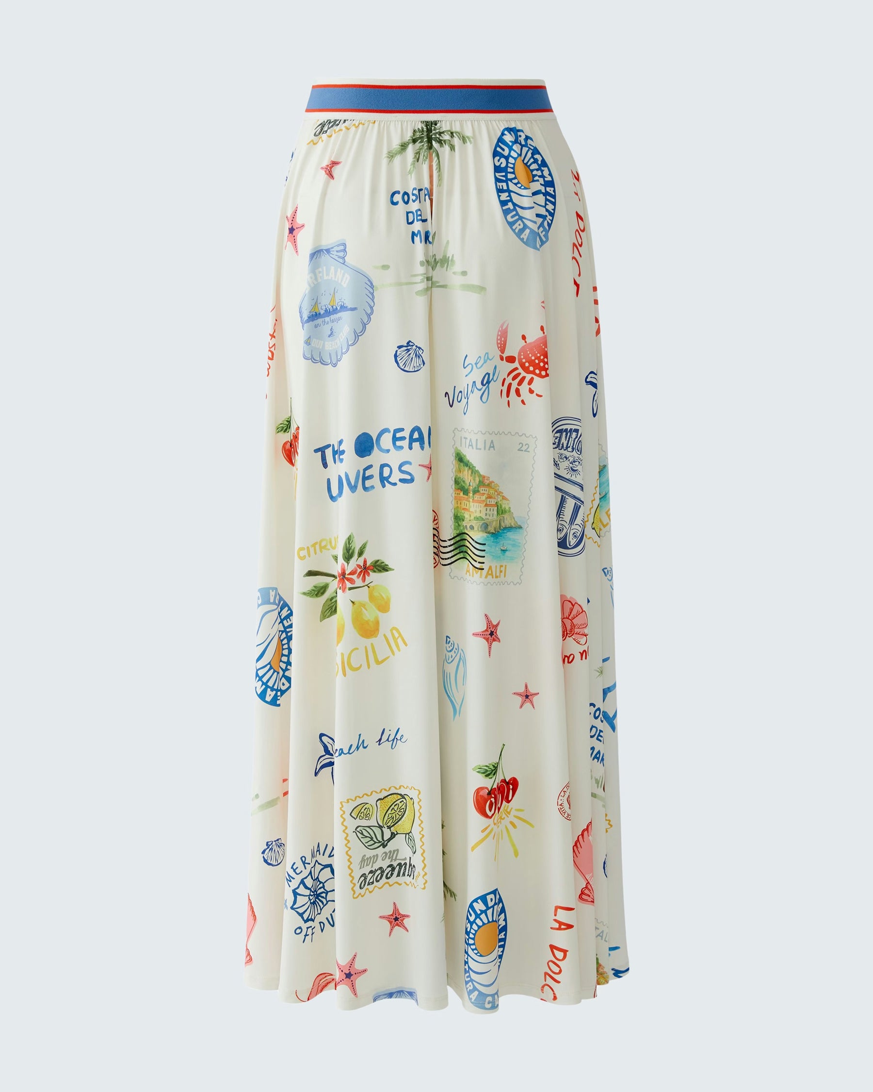 Printed Maxi Skirt - Multi