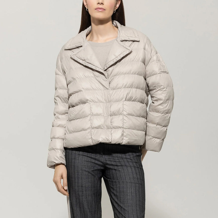 Quilted Jacket - Oyster