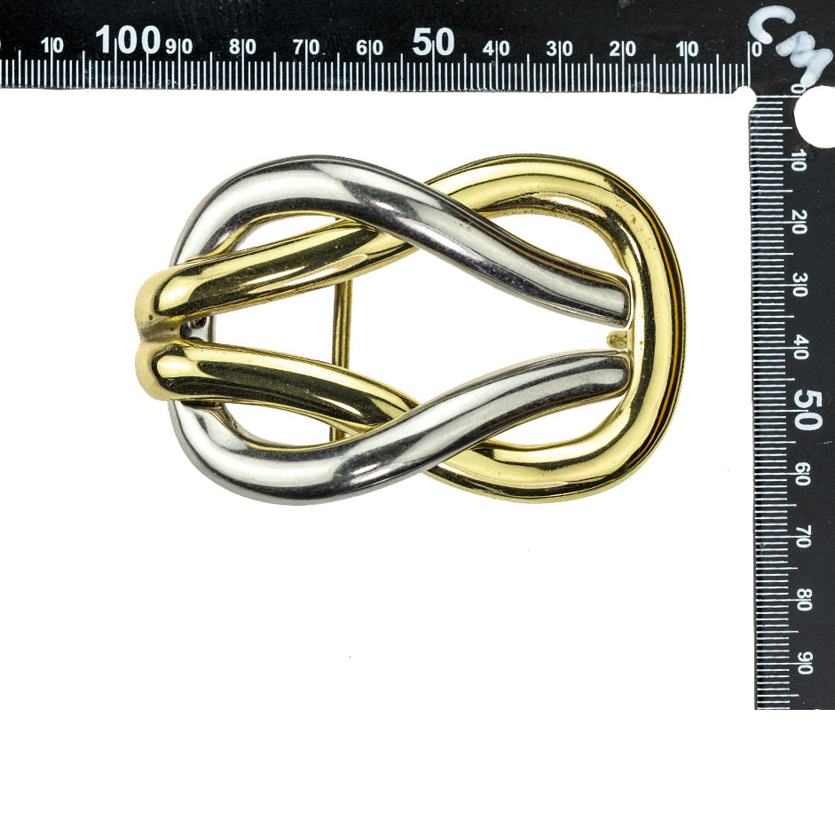 Reef Knot Buckle - Gold/Silver