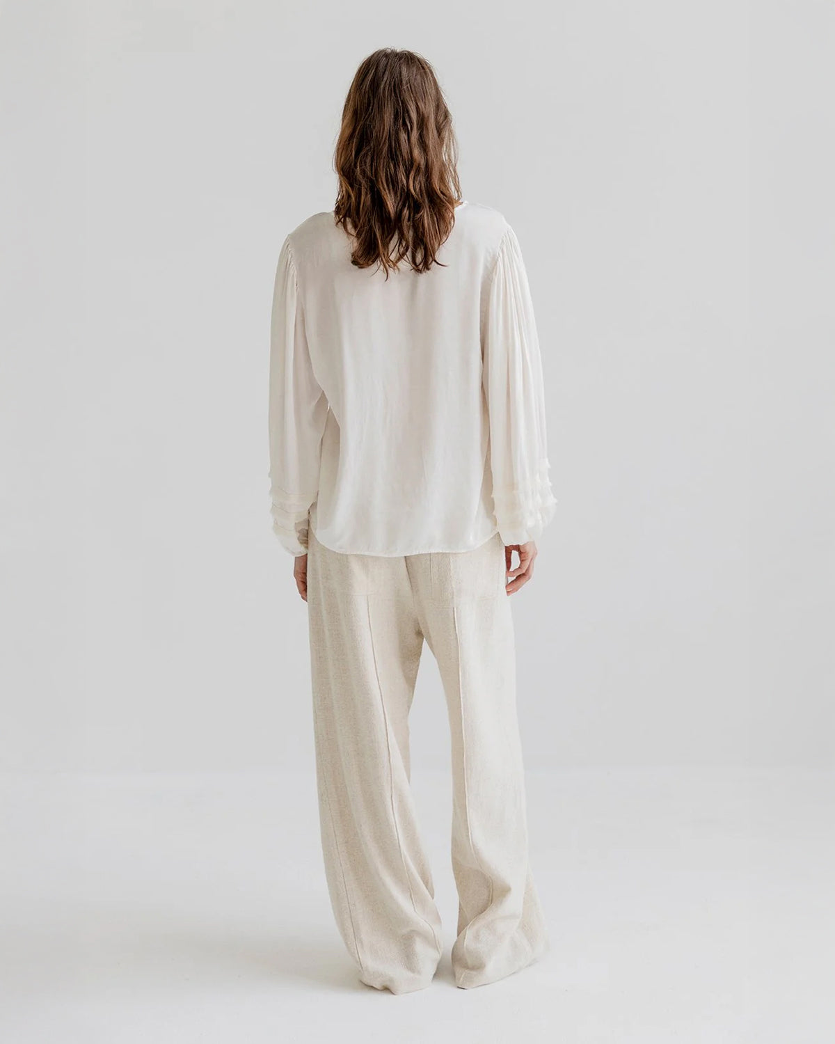 Rebekka Blouse - Chalk