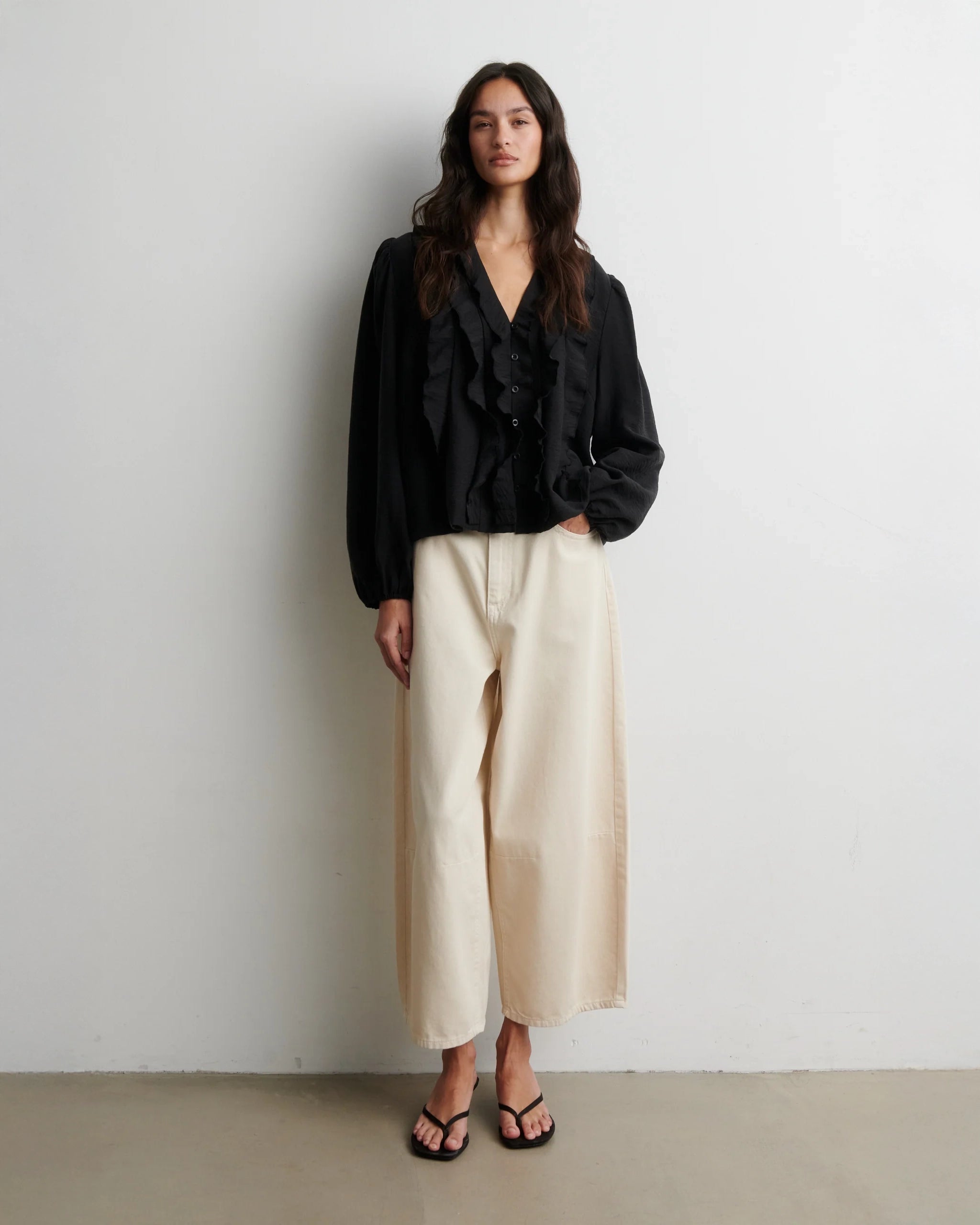Reece Trousers - Egret