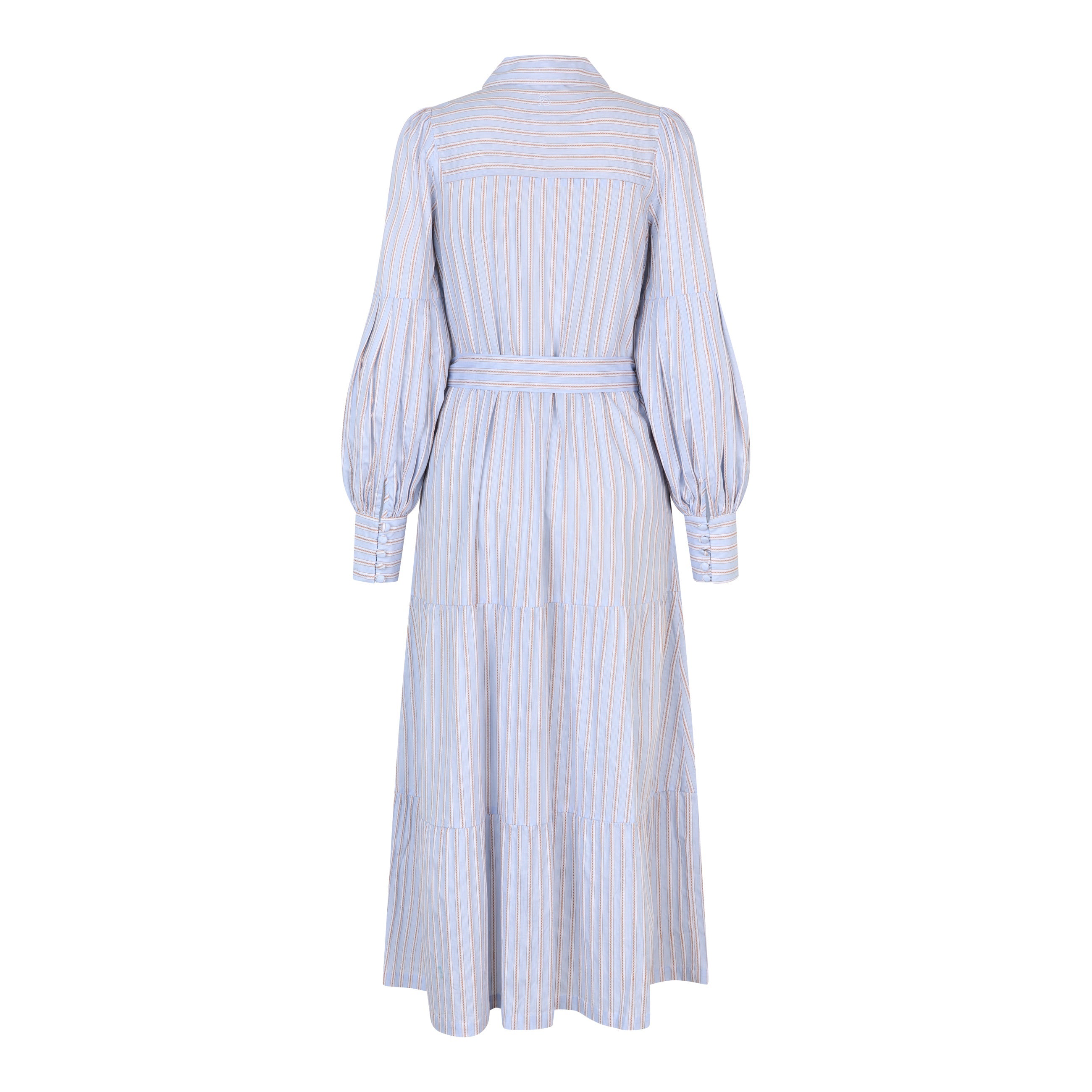 Rosetta Balloon Sleeve Dress - Cotton Dobby