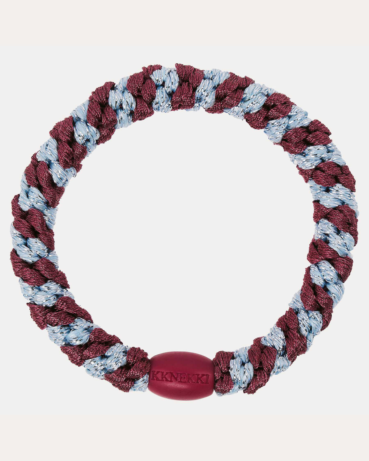 Kknekki Band - Rosewood Seablue Glitter Stripe