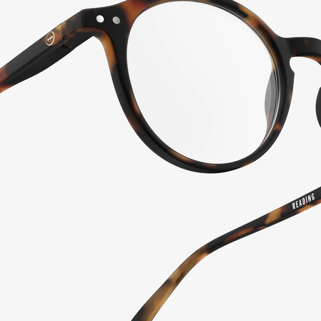 Round Reading Glasses D - Tortoise