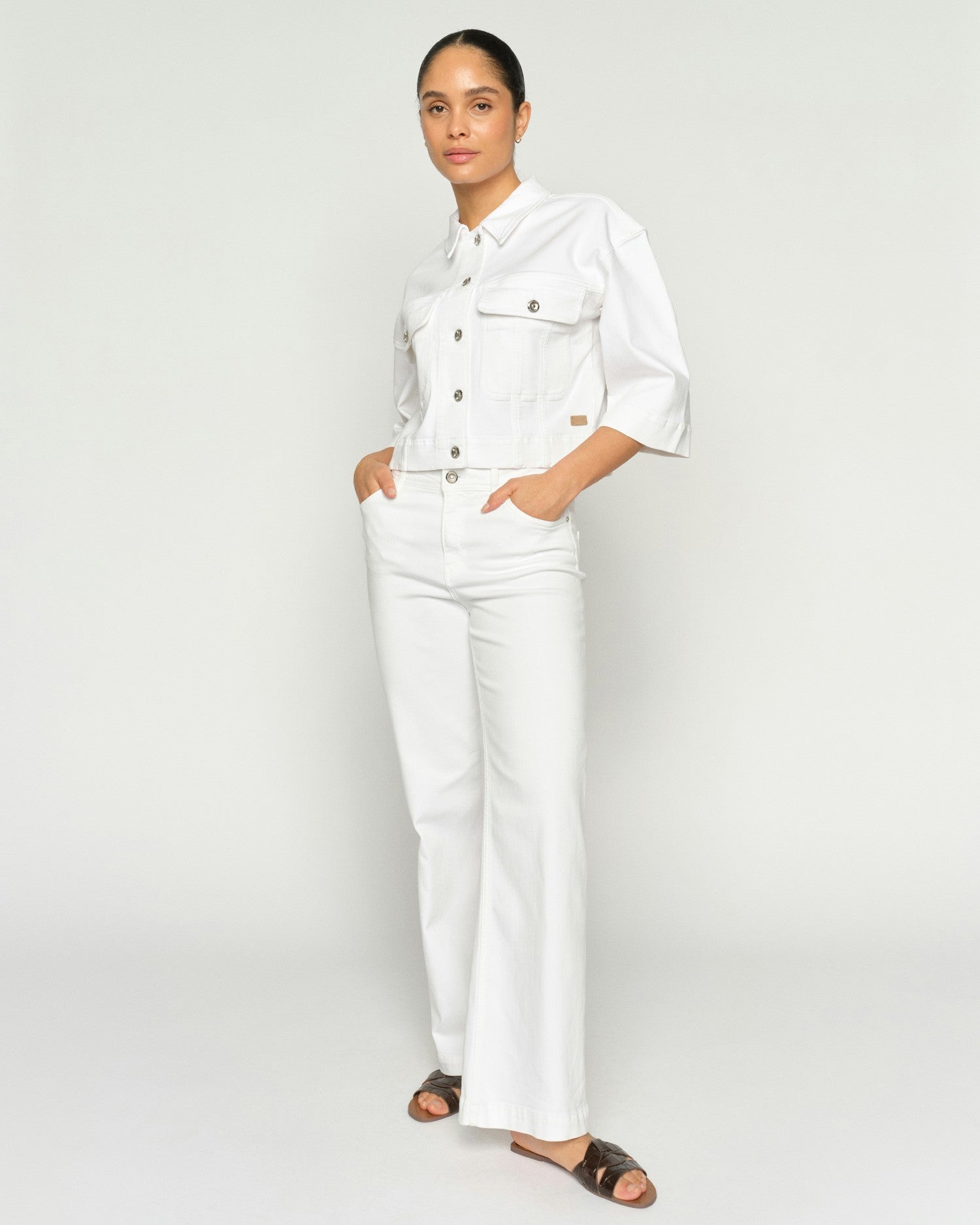Cavells | Mos Mosh Dara Deluxe Jeans in Bright White