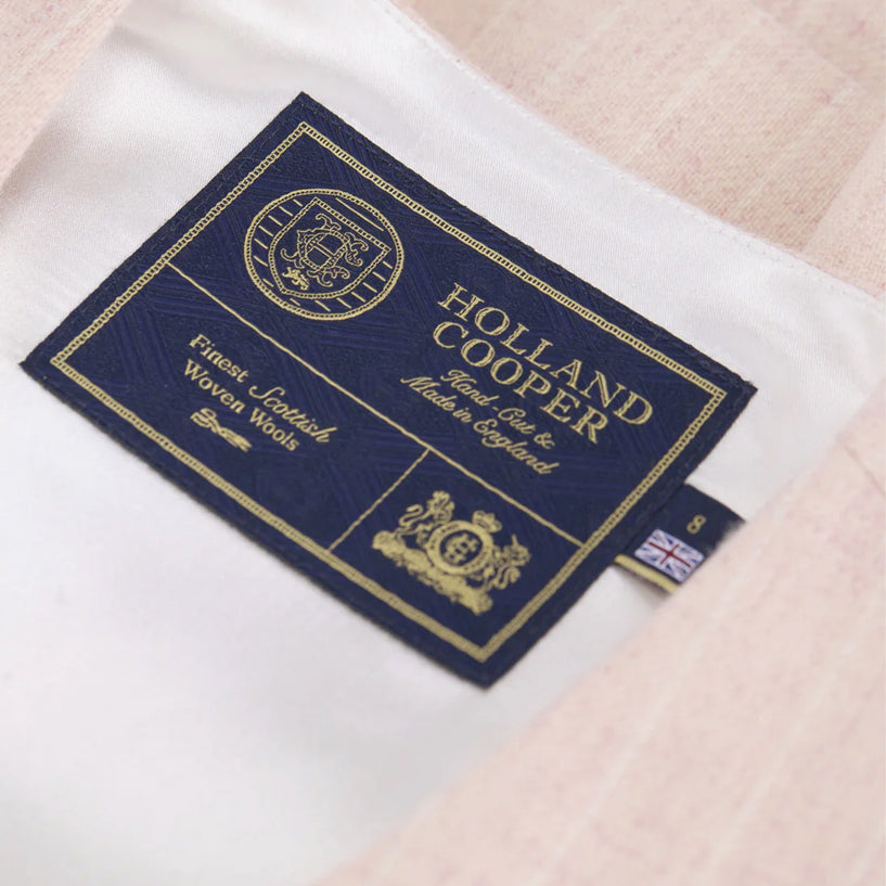 Hampton Waistcoat - Pink Chalk Pinstripe