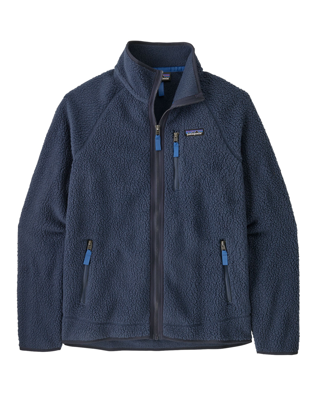 Retro Pile Jacket - New Navy/Sunken Blue
