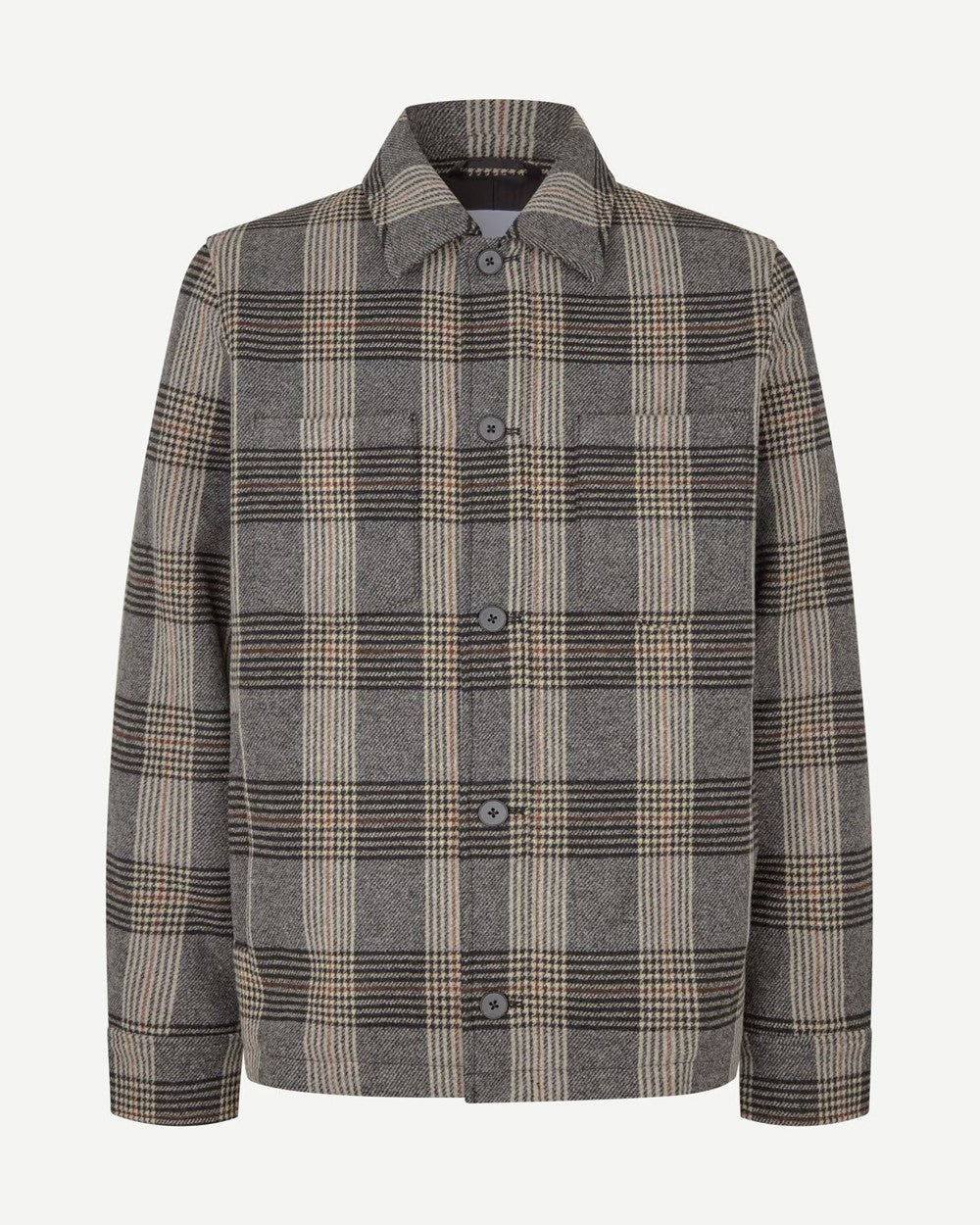 Sapally Z Shirt Jacket - Bitter Chocolate Check
