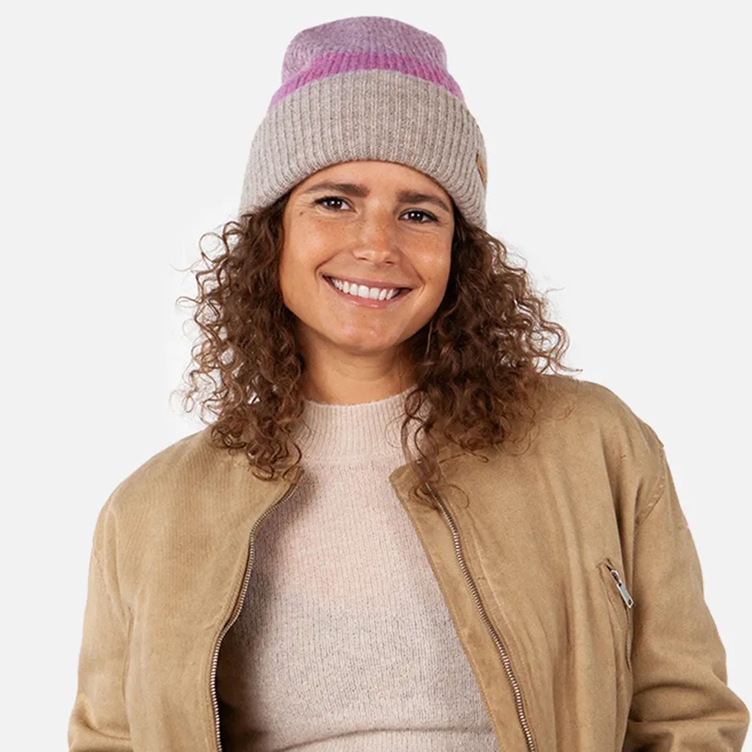 Suzam Beanie - Rose