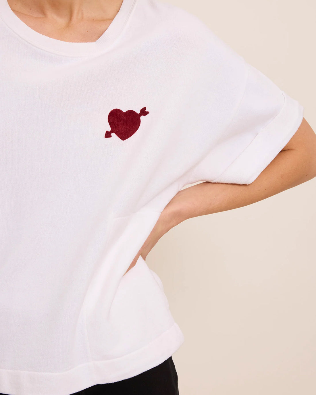 Slogan Sweat - White