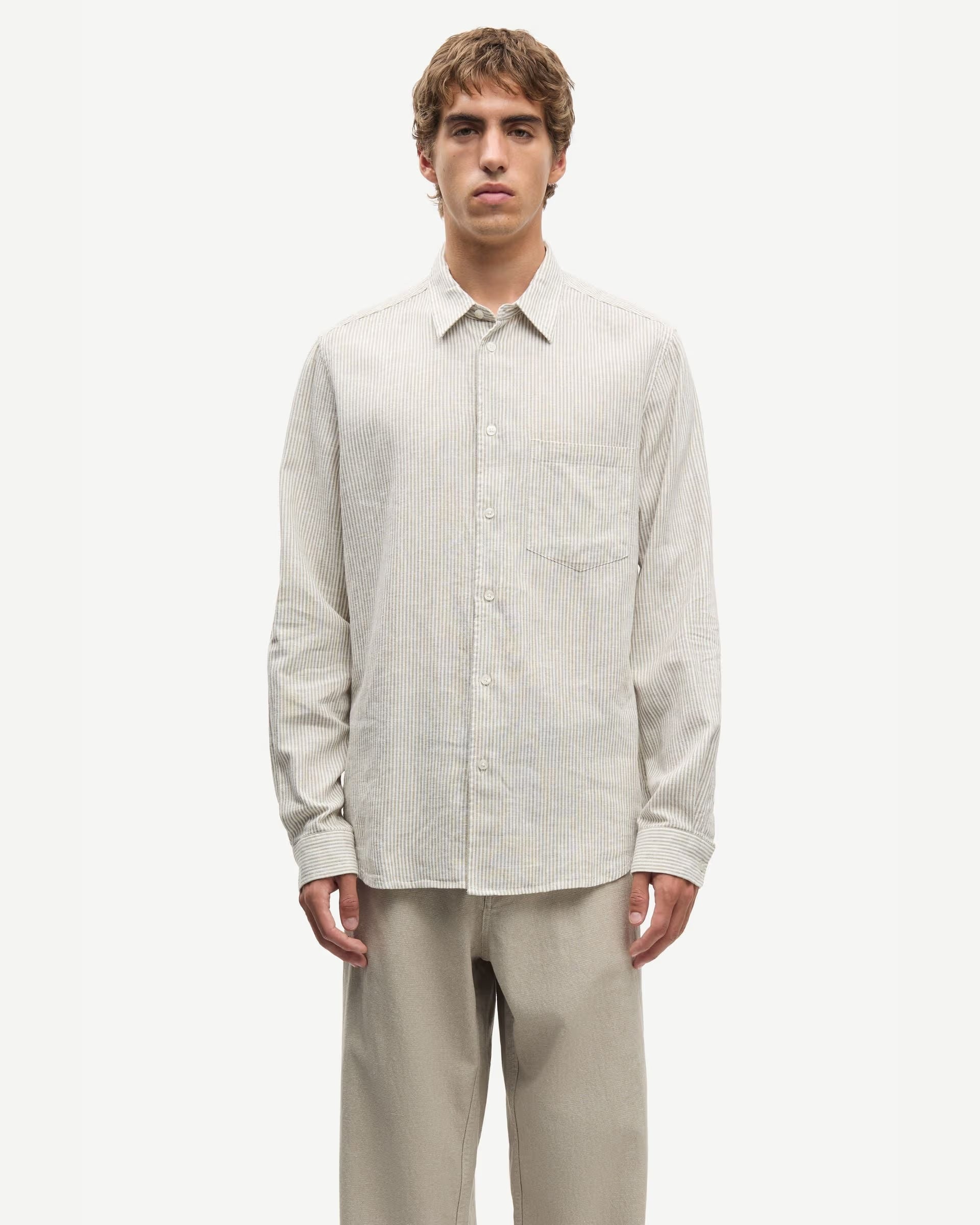 Saliam Fp Shirt - Aluminum Stripe