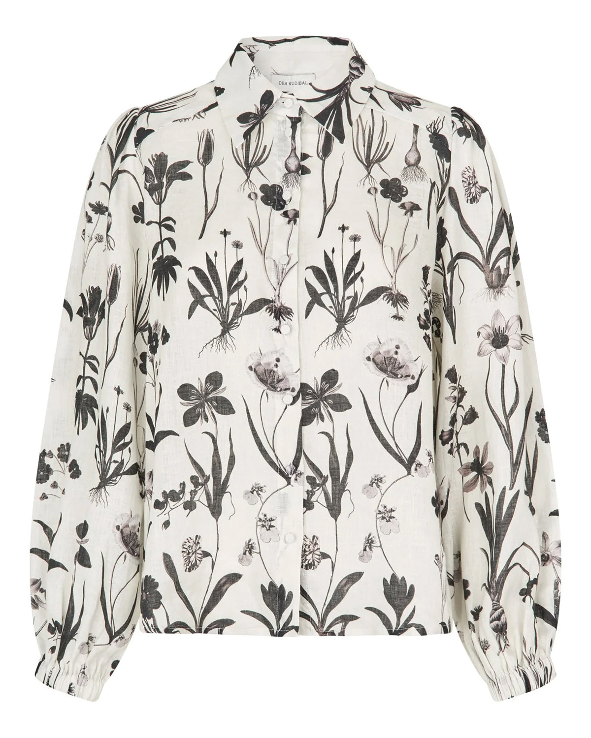 Sioma Shirt With Balloon Sleeves - Flower Seeds