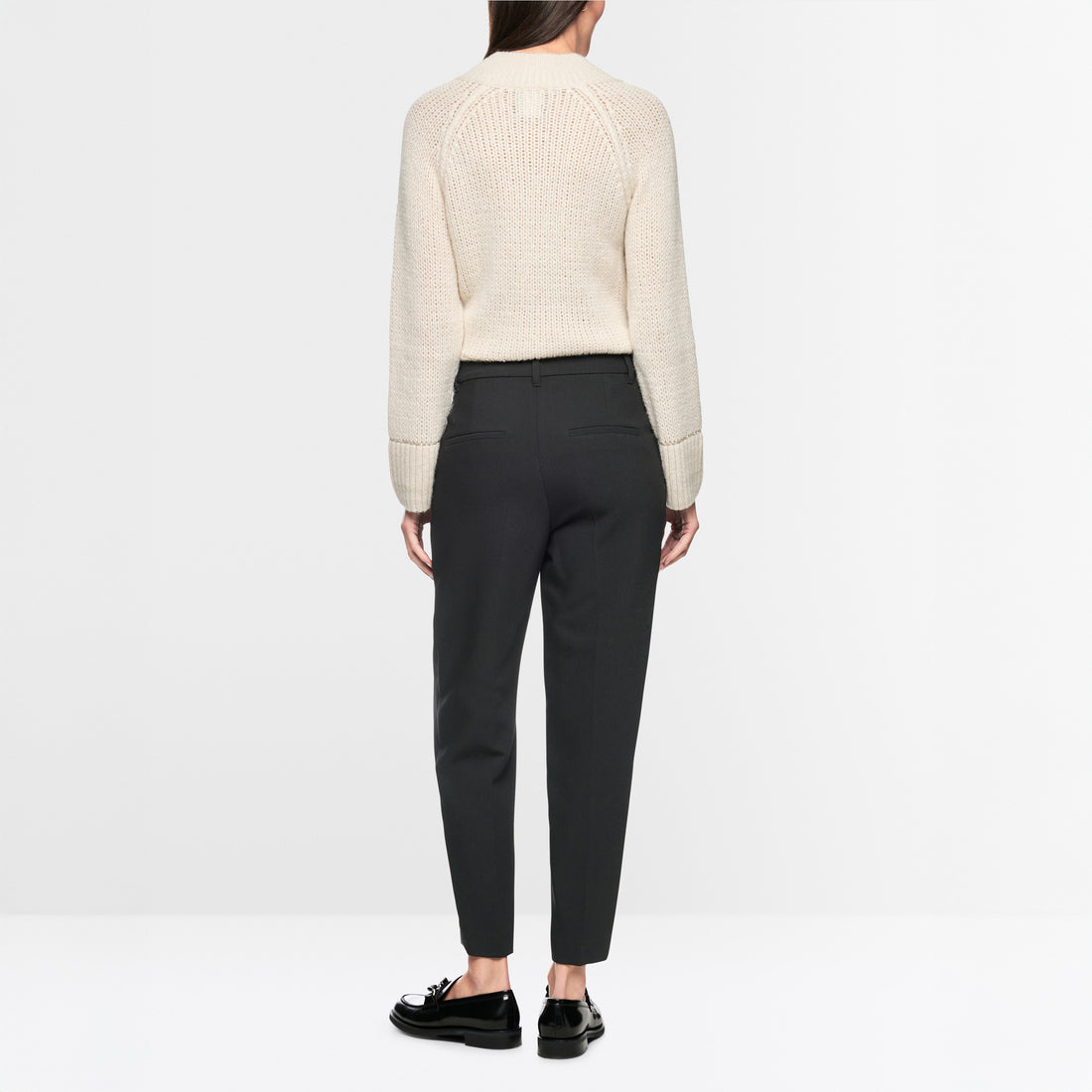 Smart Slim Trousers - Black