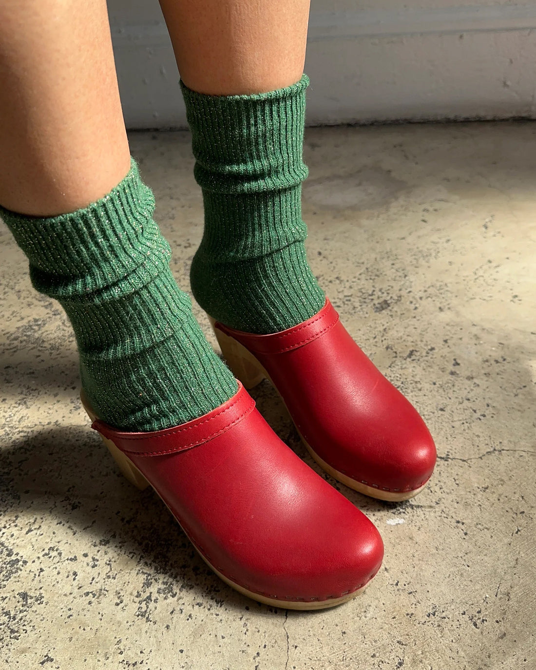 Sparkle Sock - Evergreen