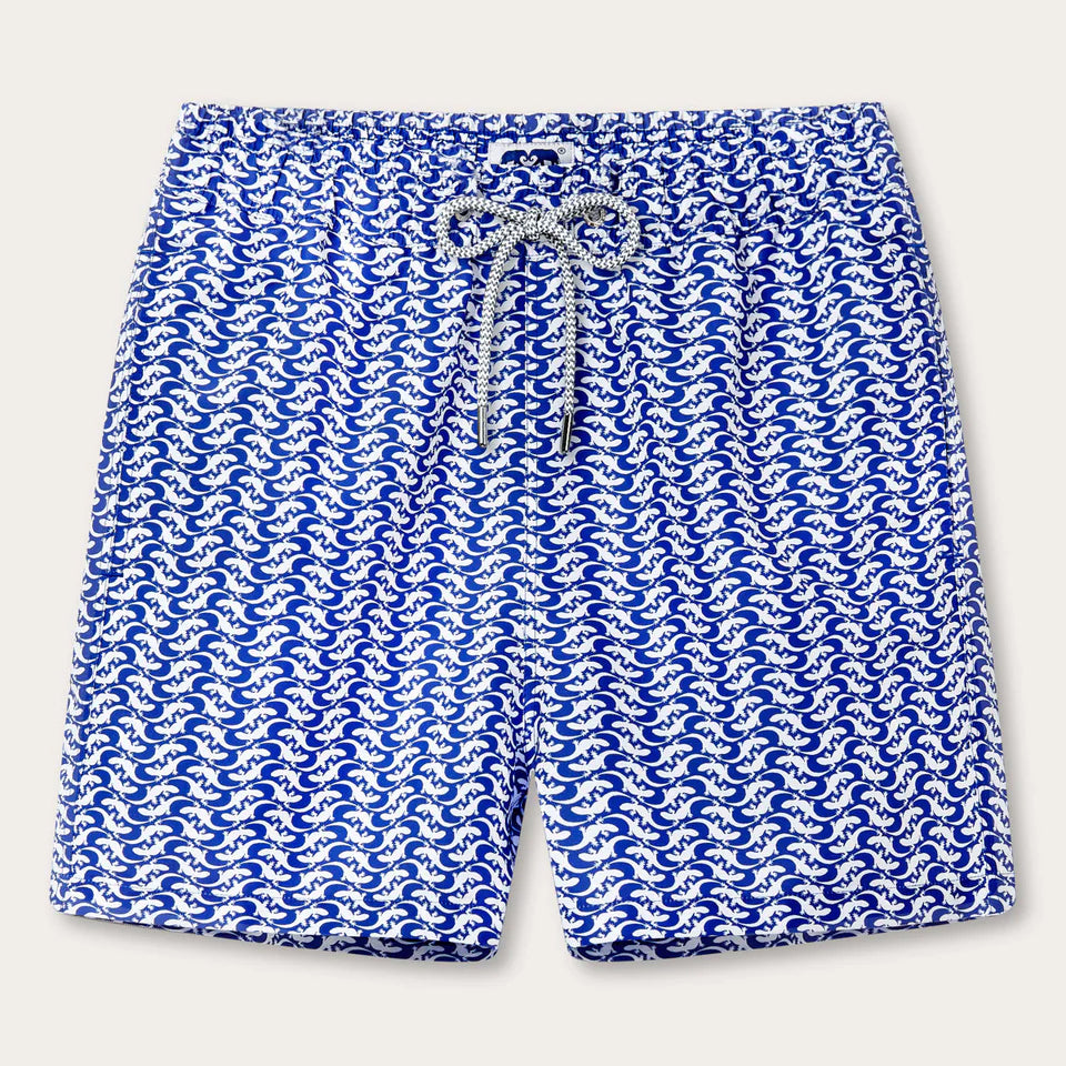 Staniel Printed Swim Shorts - Gecko Island