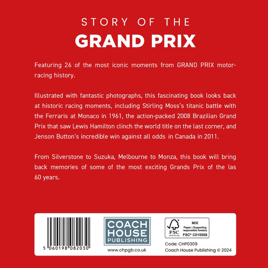 Story Of The Grand Prix - Hardback Book