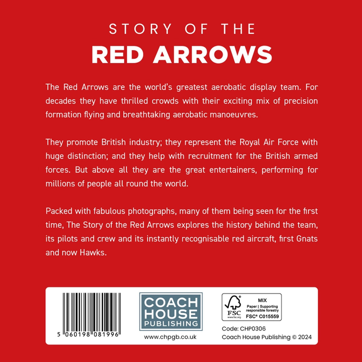 Story Of The Red Arrows - Hardback Book
