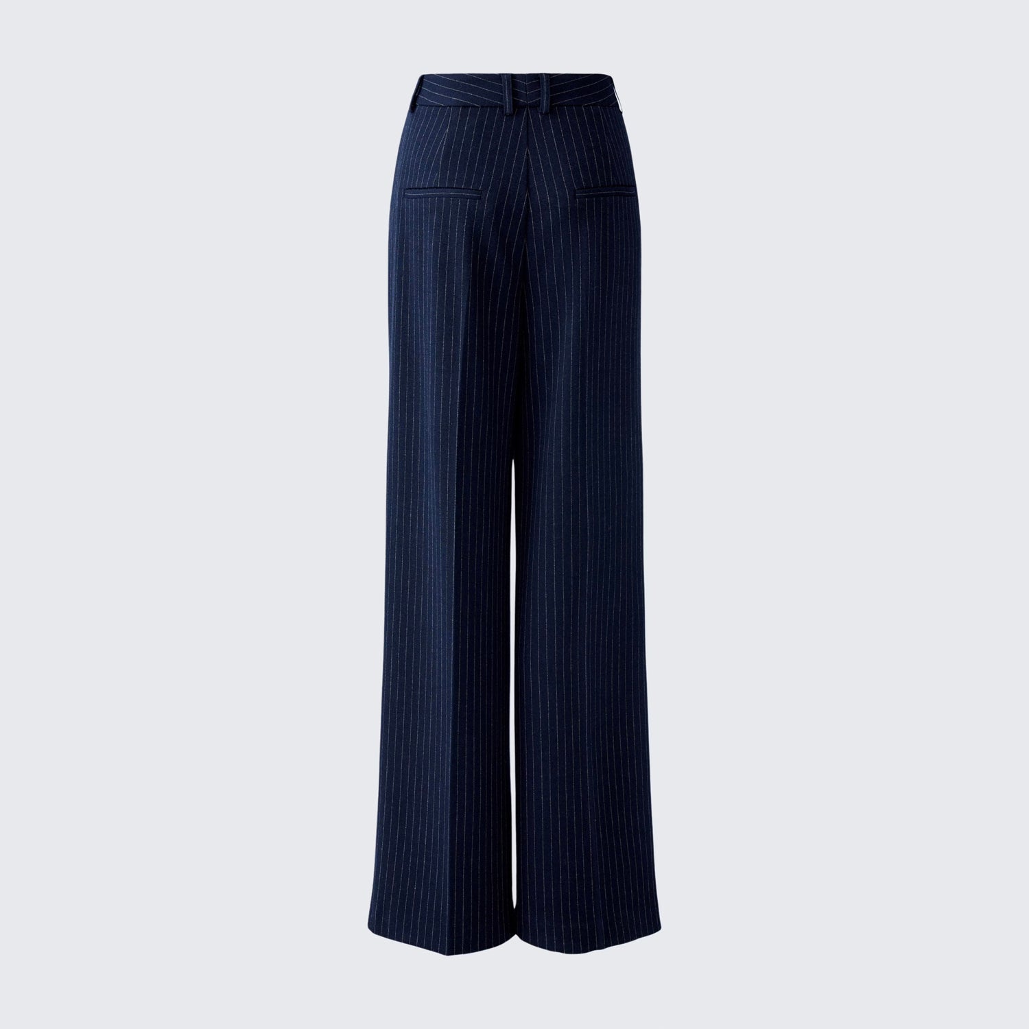 Stripe Trouser - Navy Camel