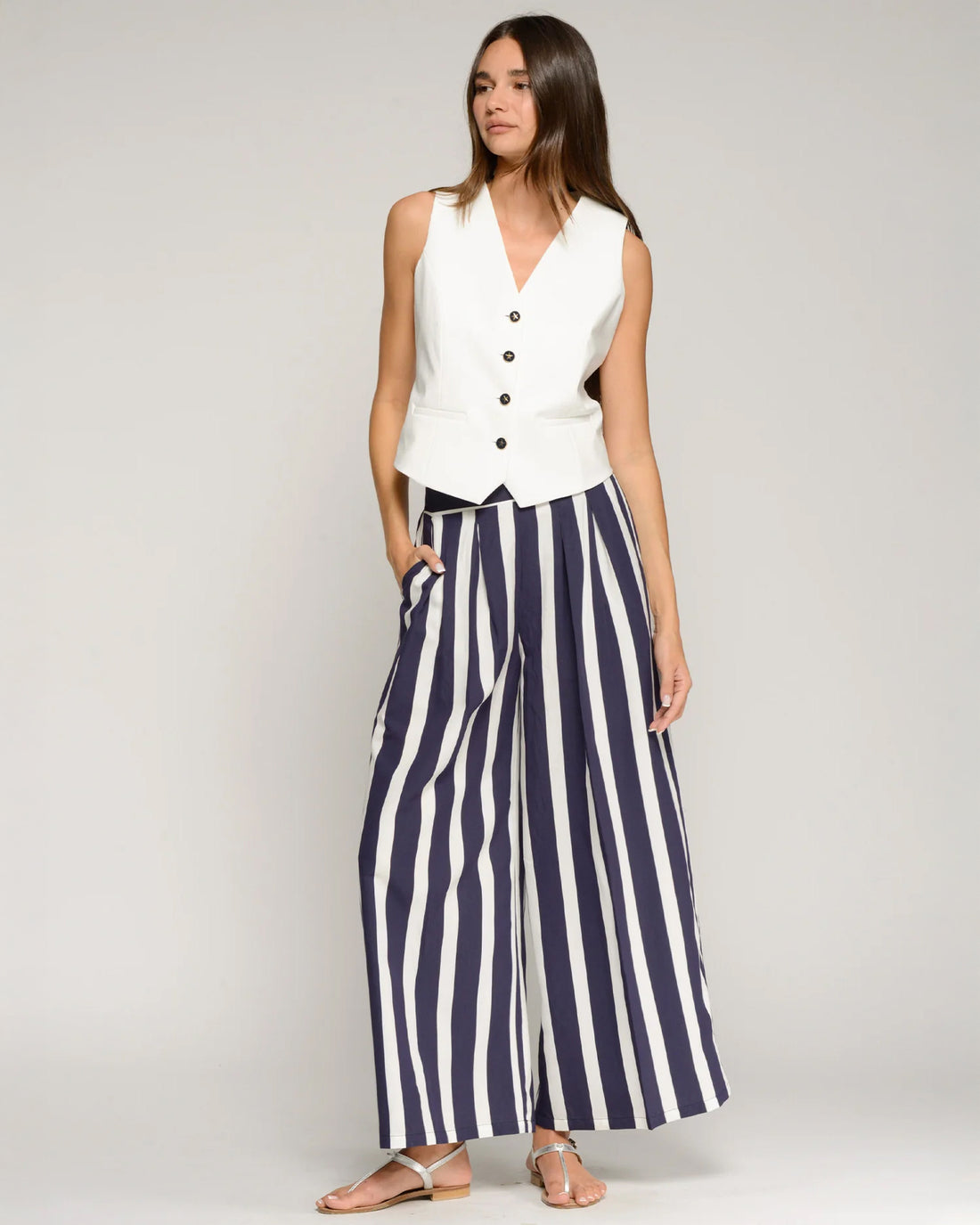 Stripe Trousers - Stripe