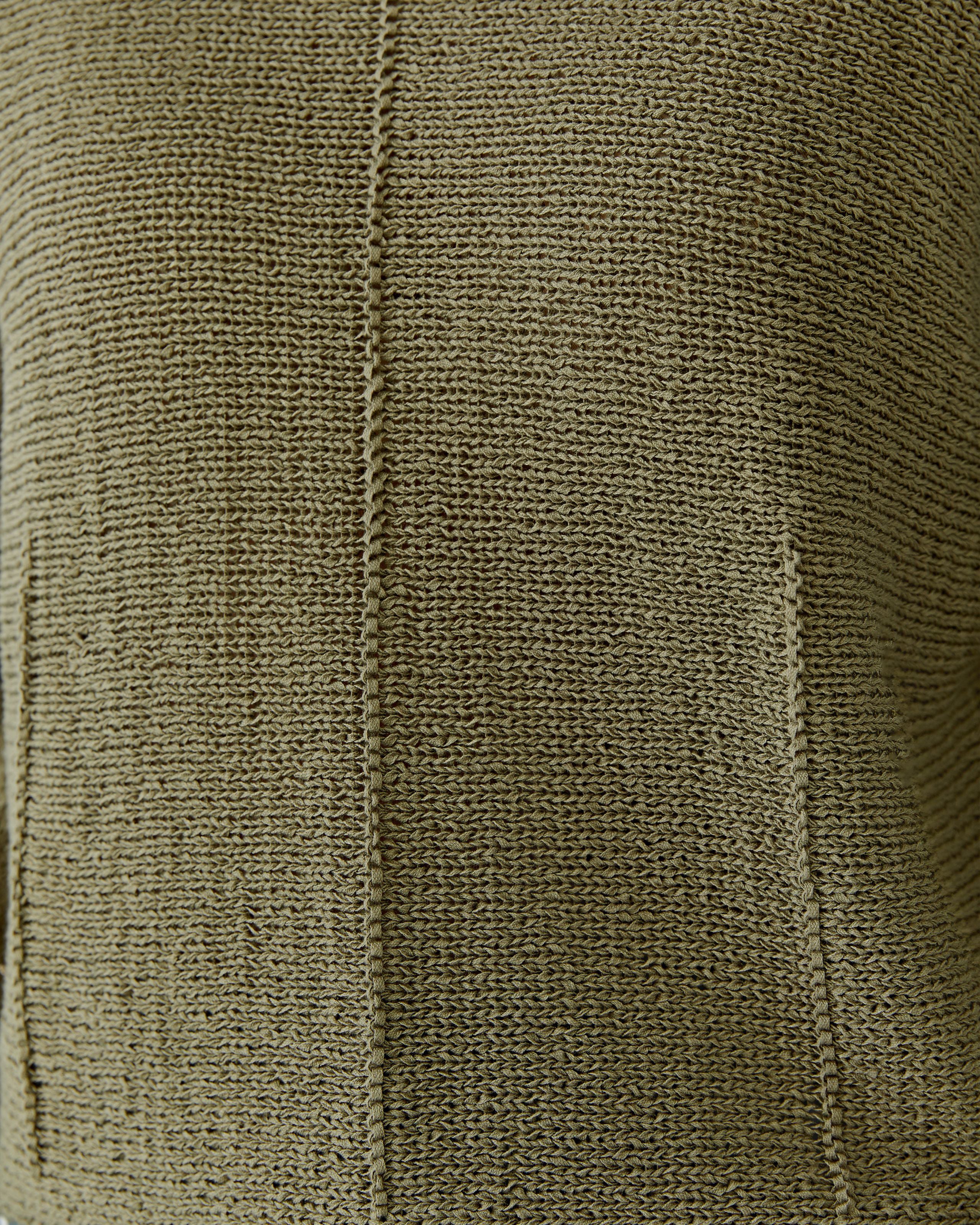 Tape Yarn Jumper - Green Garden