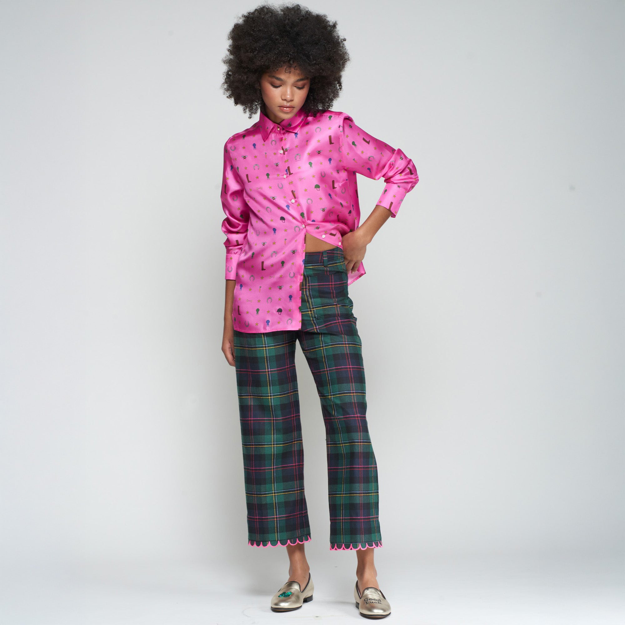 Tartan Trouser - Green