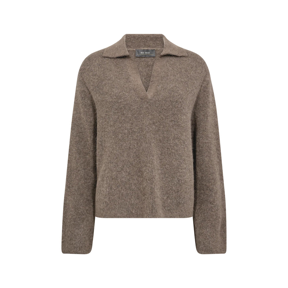 Thora Aidy Polo Knit - Falcon