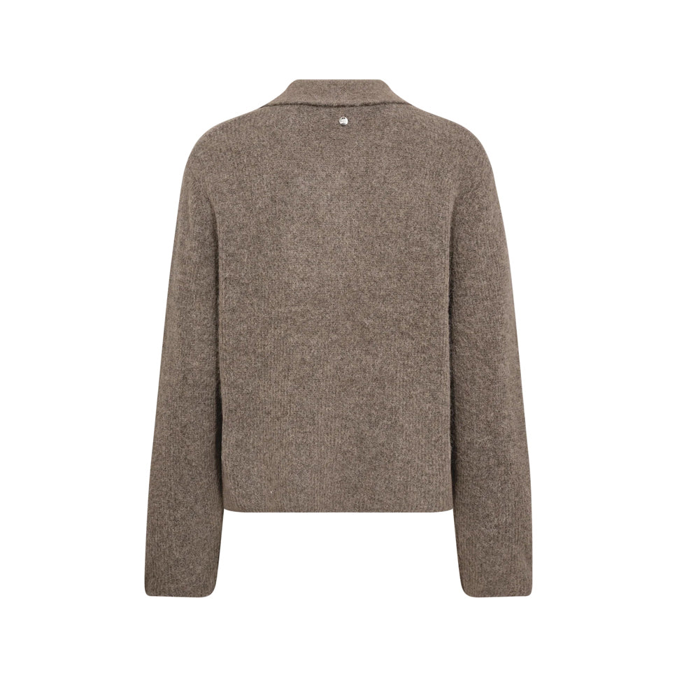 Thora Aidy Polo Knit - Falcon