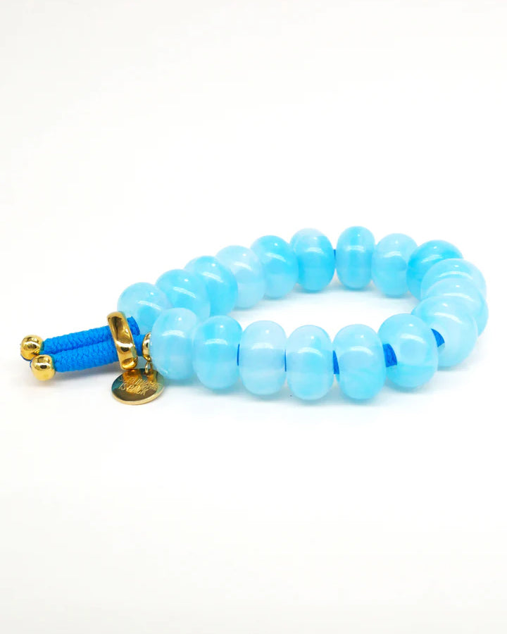Transparent Bobble Bangle - Blue