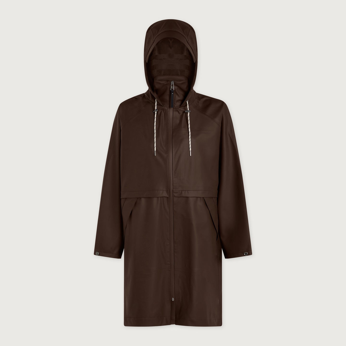 Kirsten Rain Coat - Dark Truffle