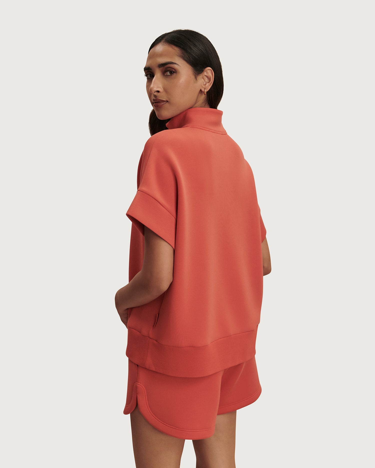 Ritchie Short Sleeve Sweat - Summer Fig