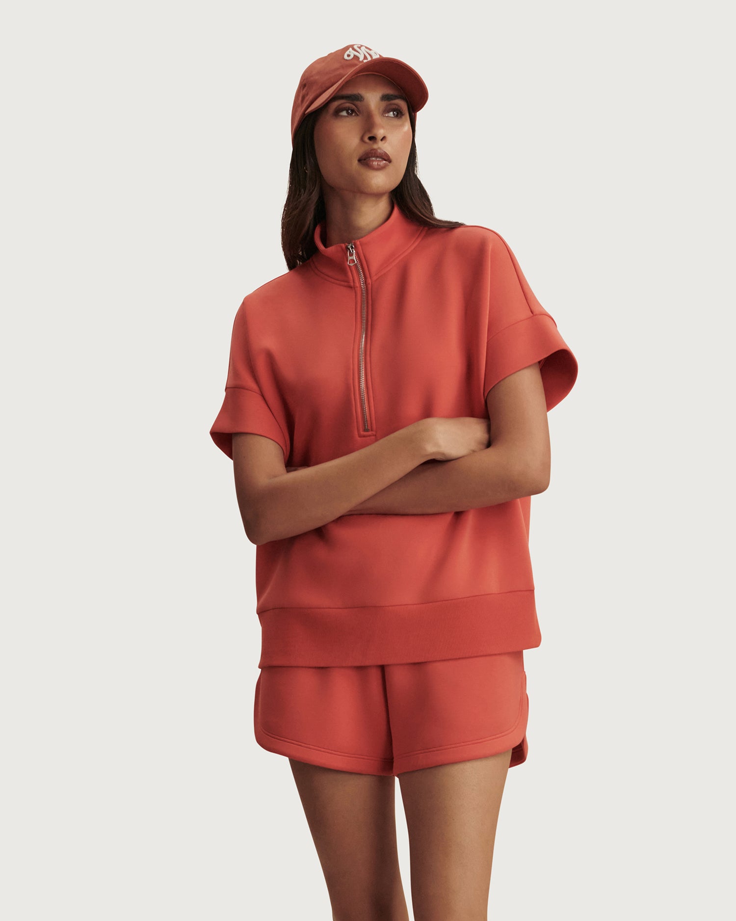 Ritchie Short Sleeve Sweat - Summer Fig