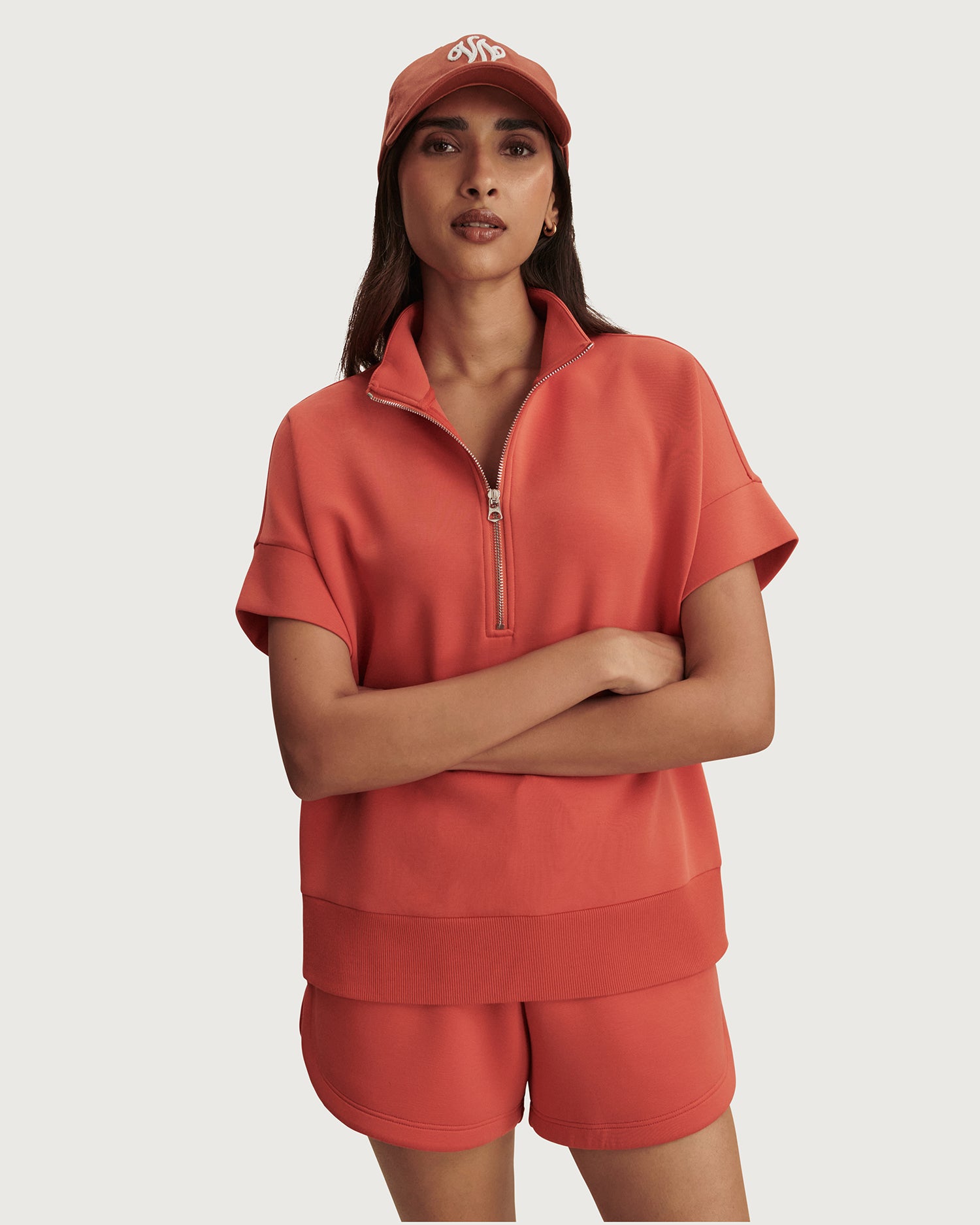 Ritchie Short Sleeve Sweat - Summer Fig