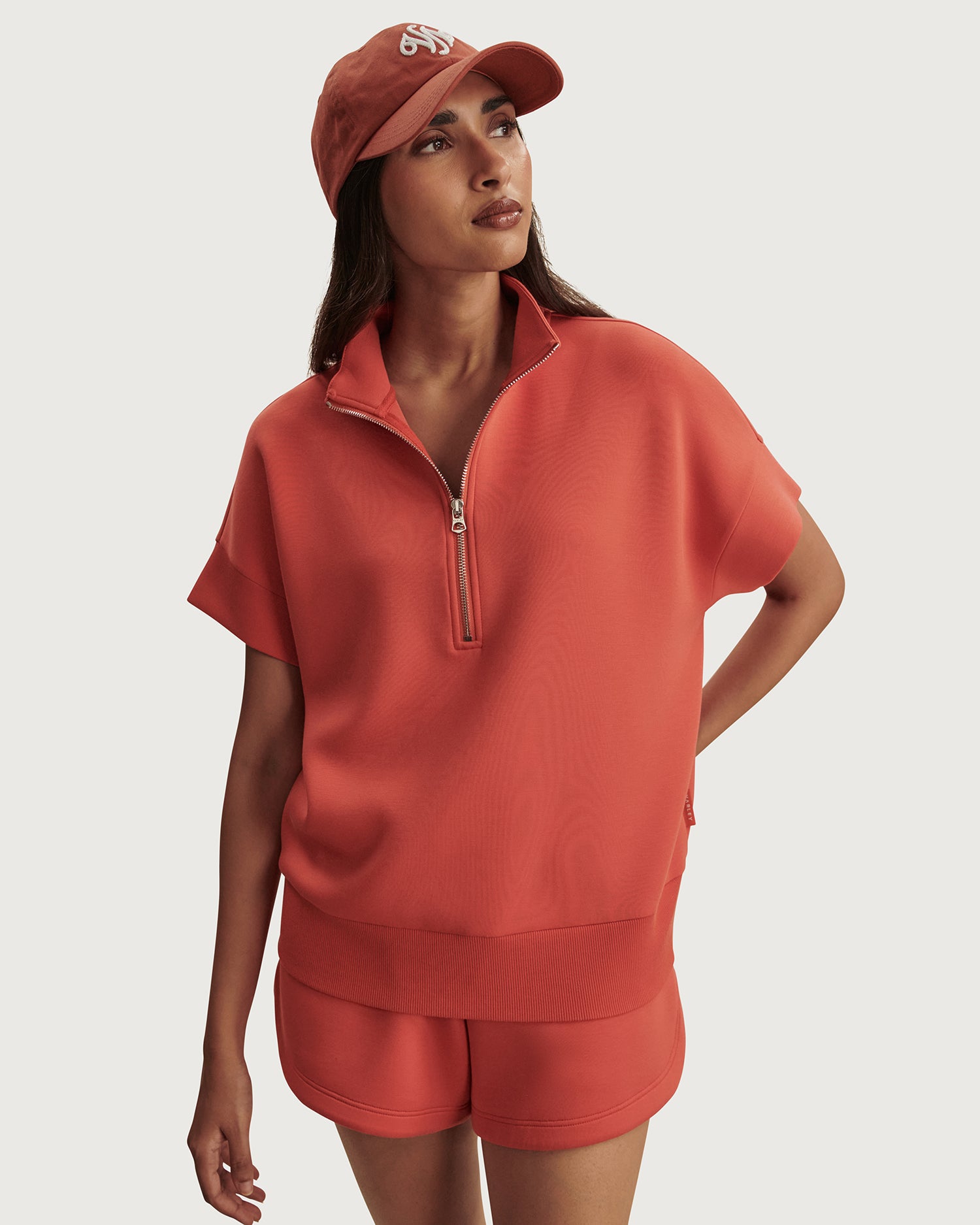 Ritchie Short Sleeve Sweat - Summer Fig