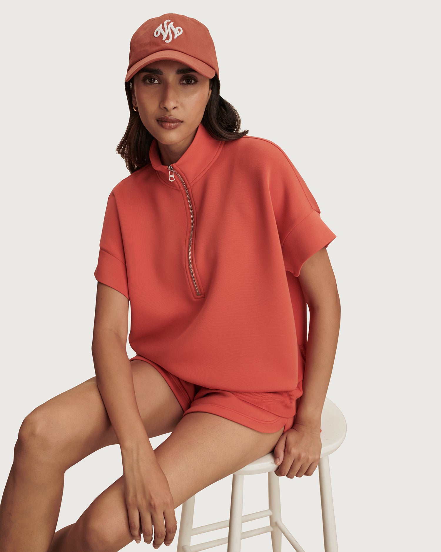 Ritchie Short Sleeve Sweat - Summer Fig