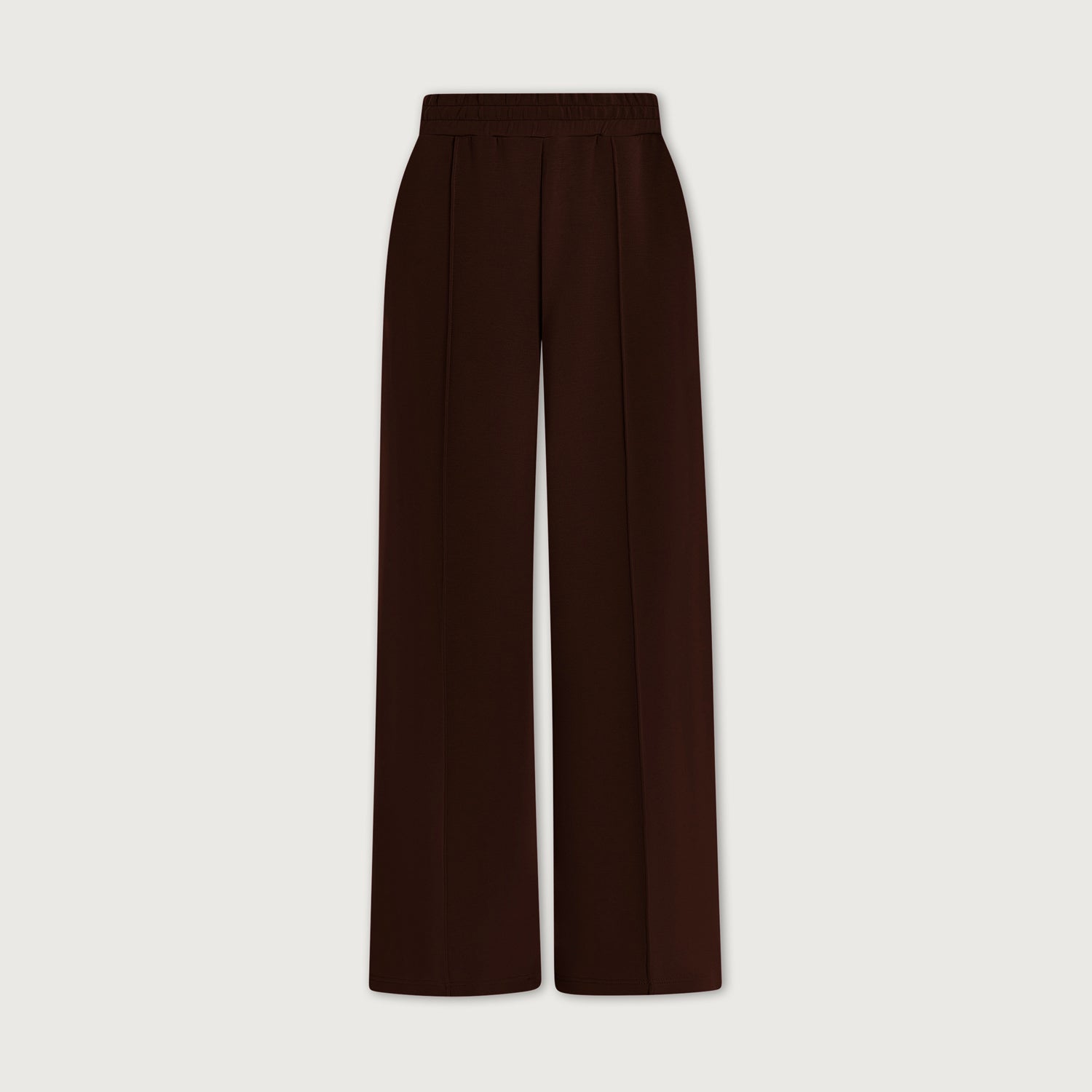 The Wide Leg Pant 30 - Coffee Bean Marl