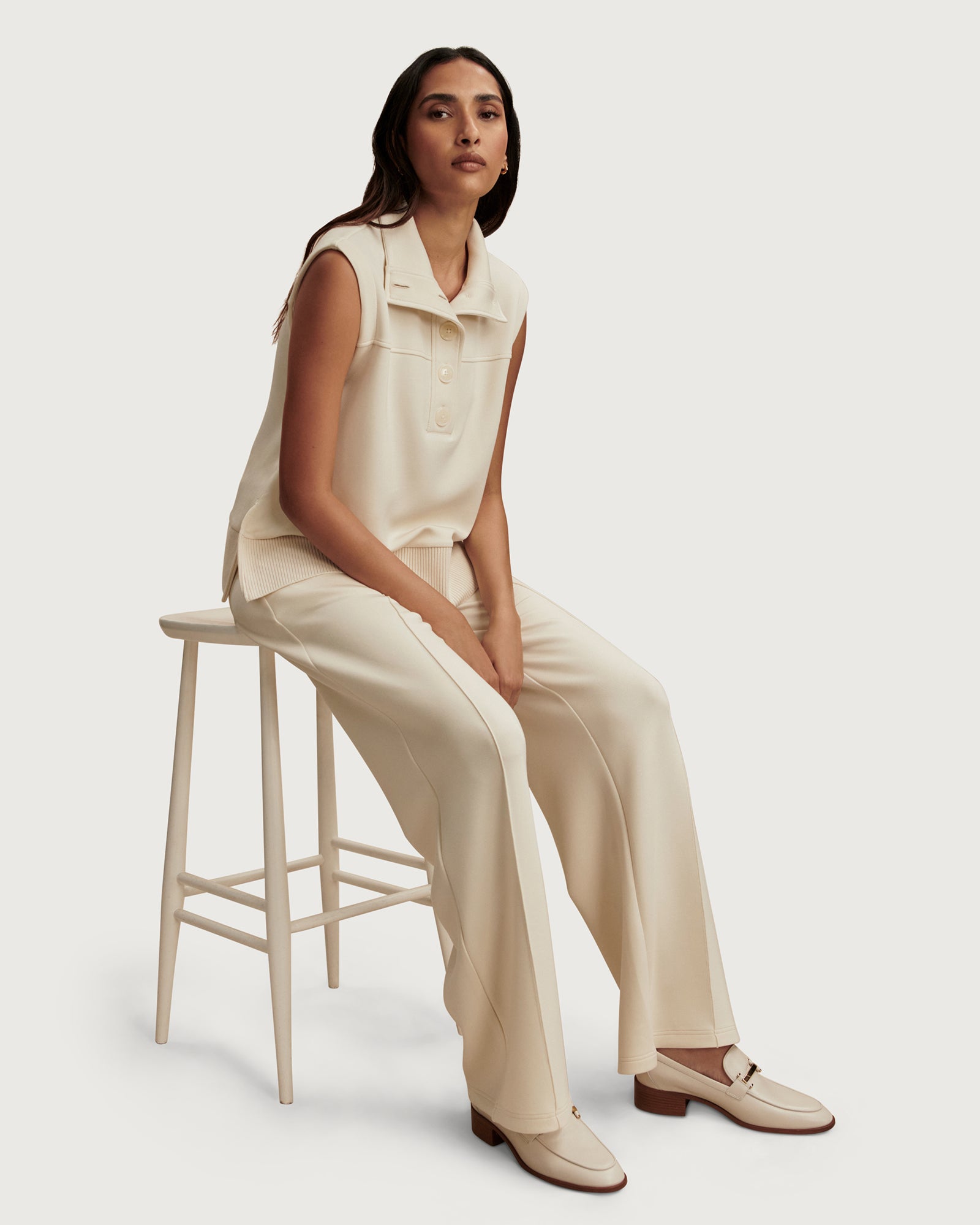 The Wide Leg Pant 30 - Pristine