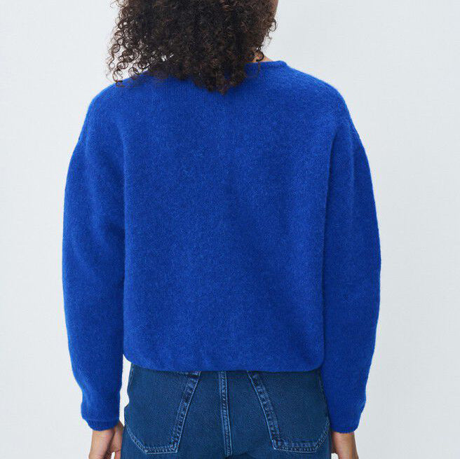 Vitow Cardigan - Bleu Royal