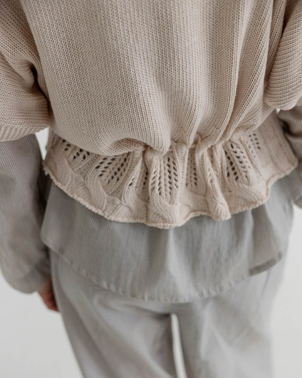 Vinnie Cardigan - Chalk