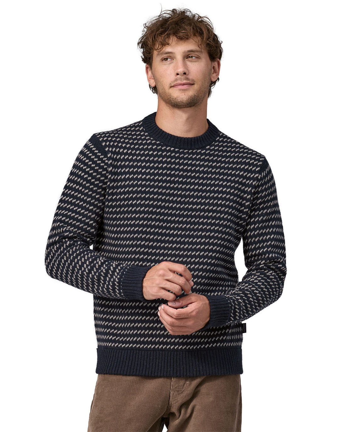 Recycled Wool-Blend Sweater - Classic Navy