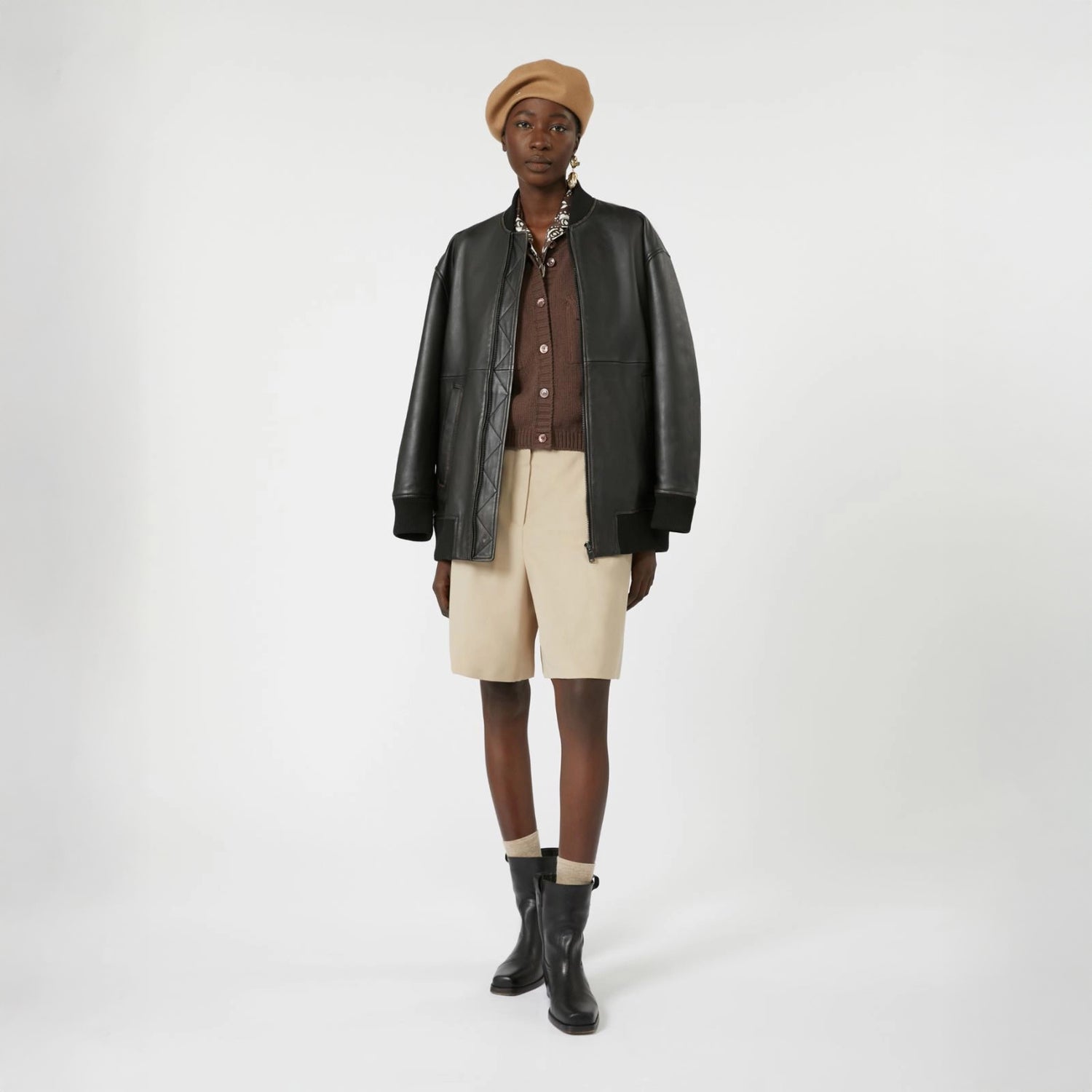 Caprara Knitted Waistcoat - Chocolate