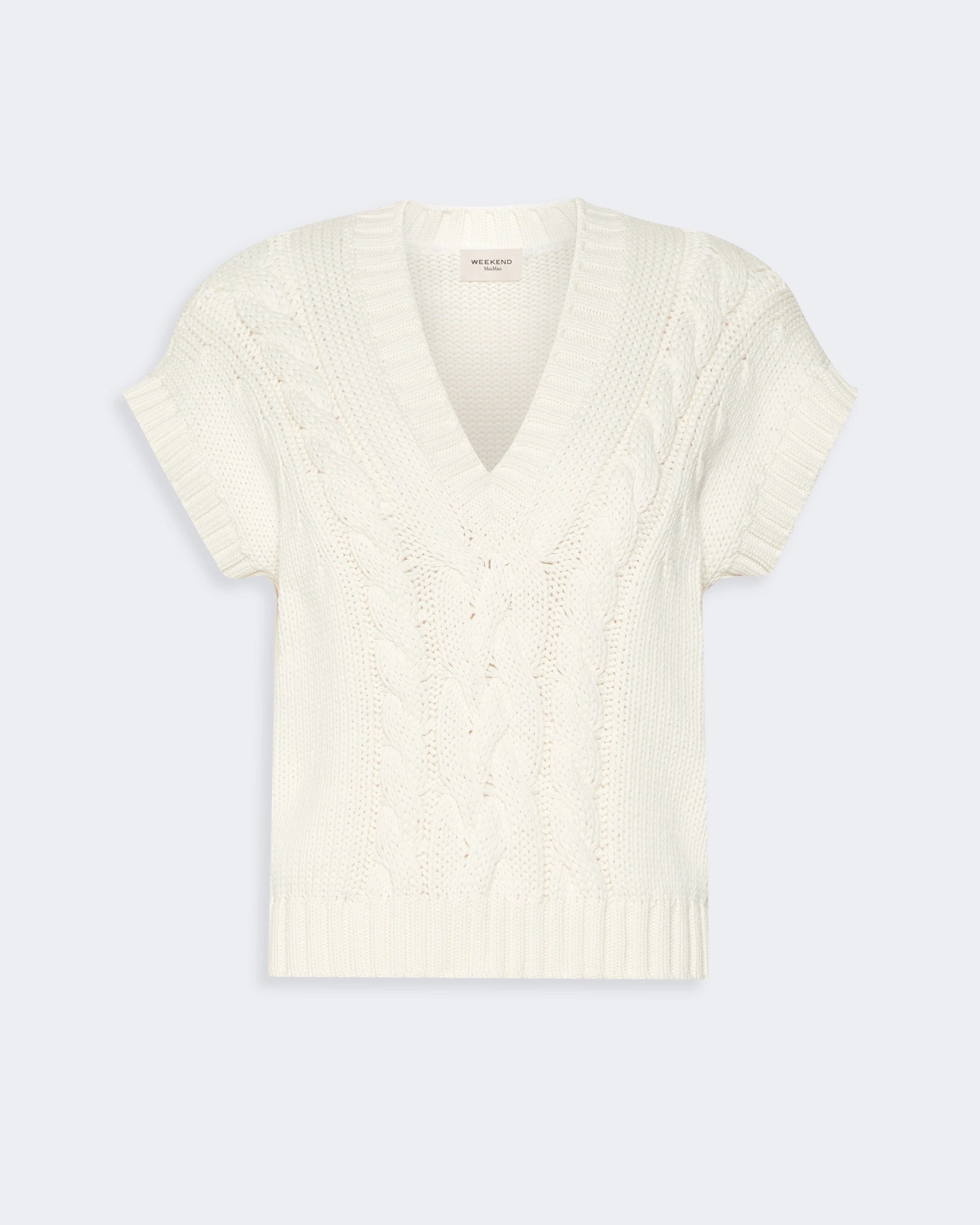 Pascia Knitted Tank - Beige