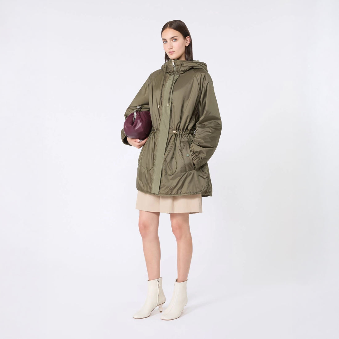 Alcamo Quilted Coat - Khaki